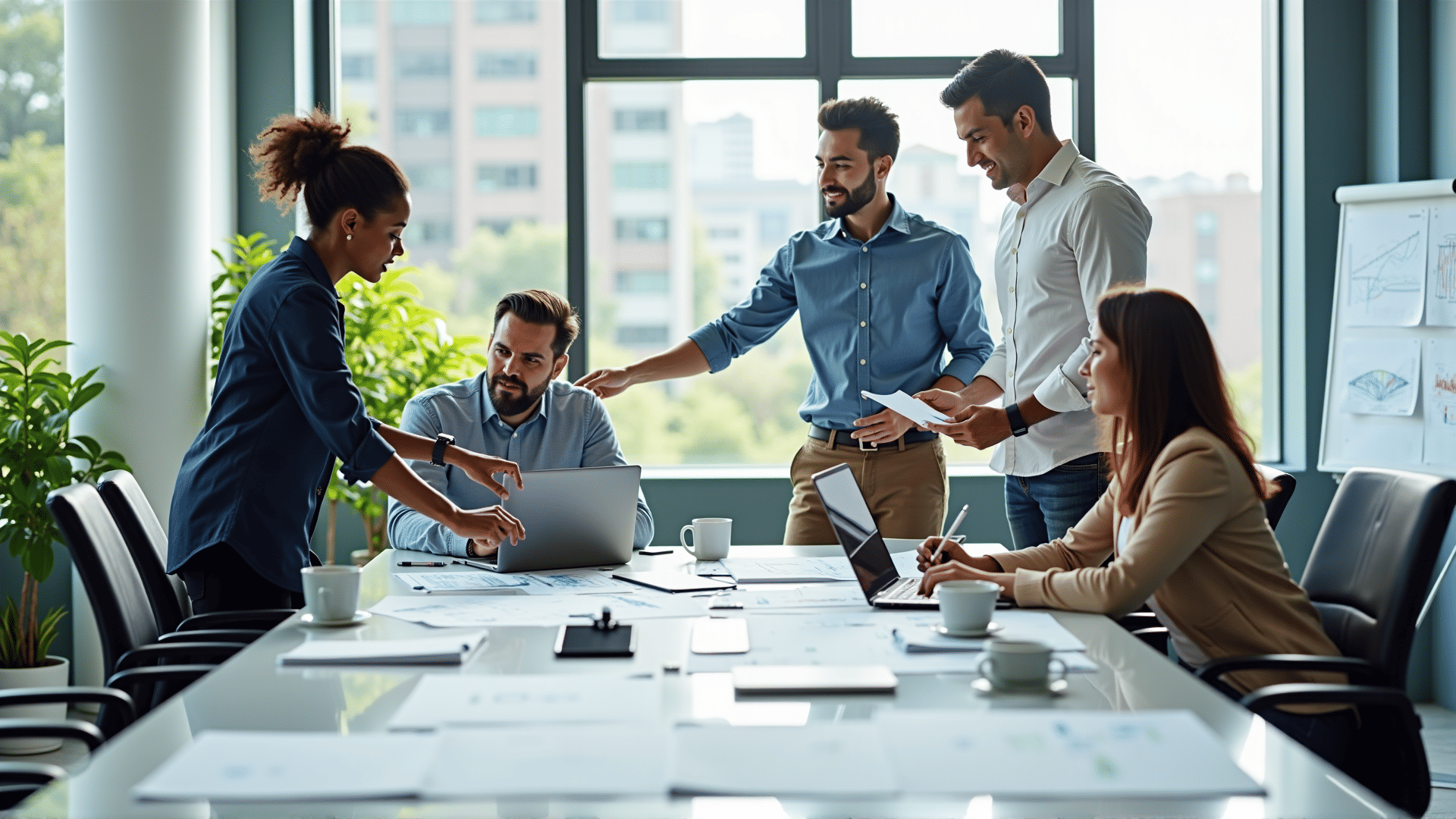 Team work in high efficiency environment